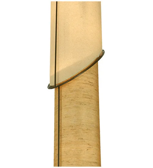10.5"W Cilindro Kiltered Contemporary Pendant