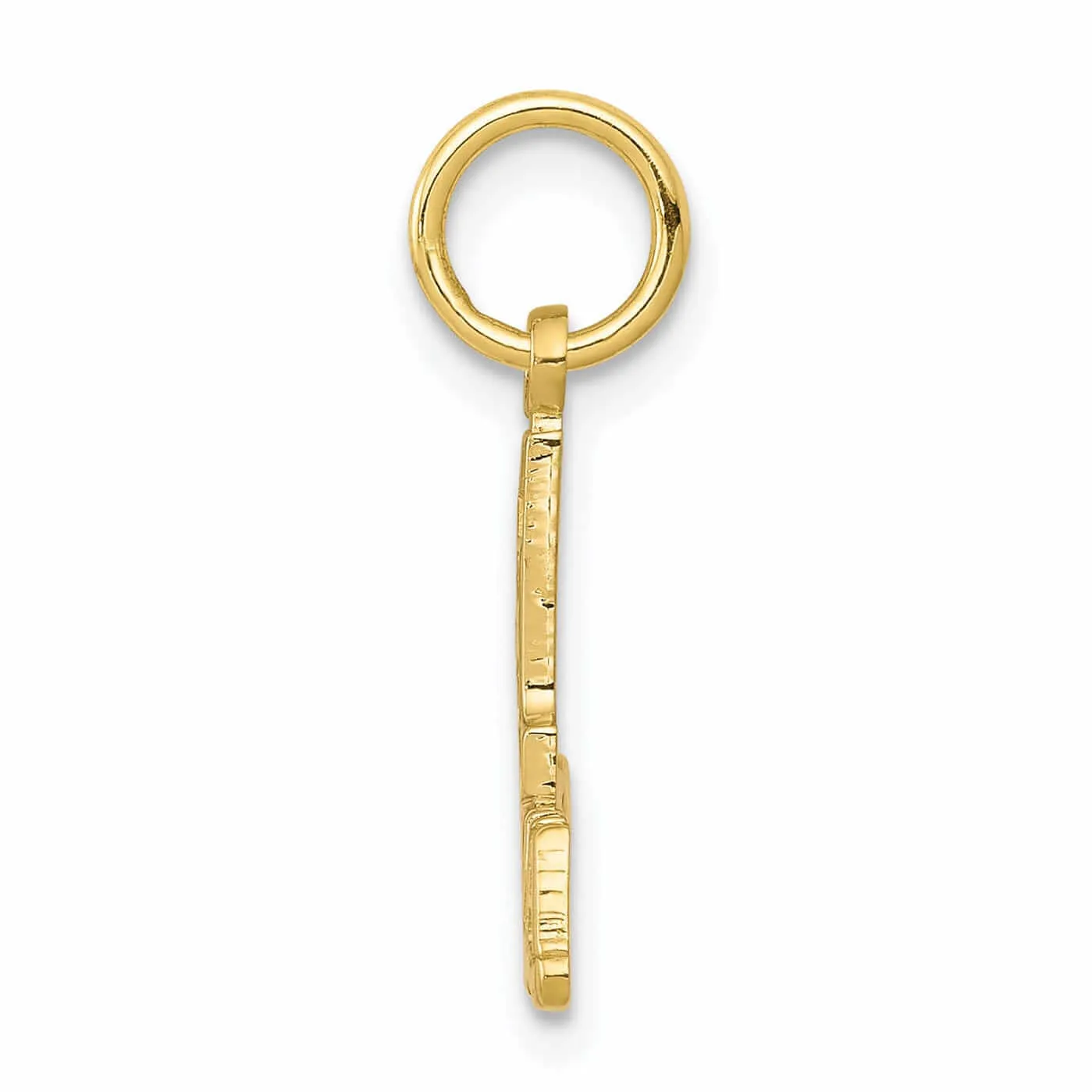 10k Yellow Gold Polished #1 Grandma Pendant