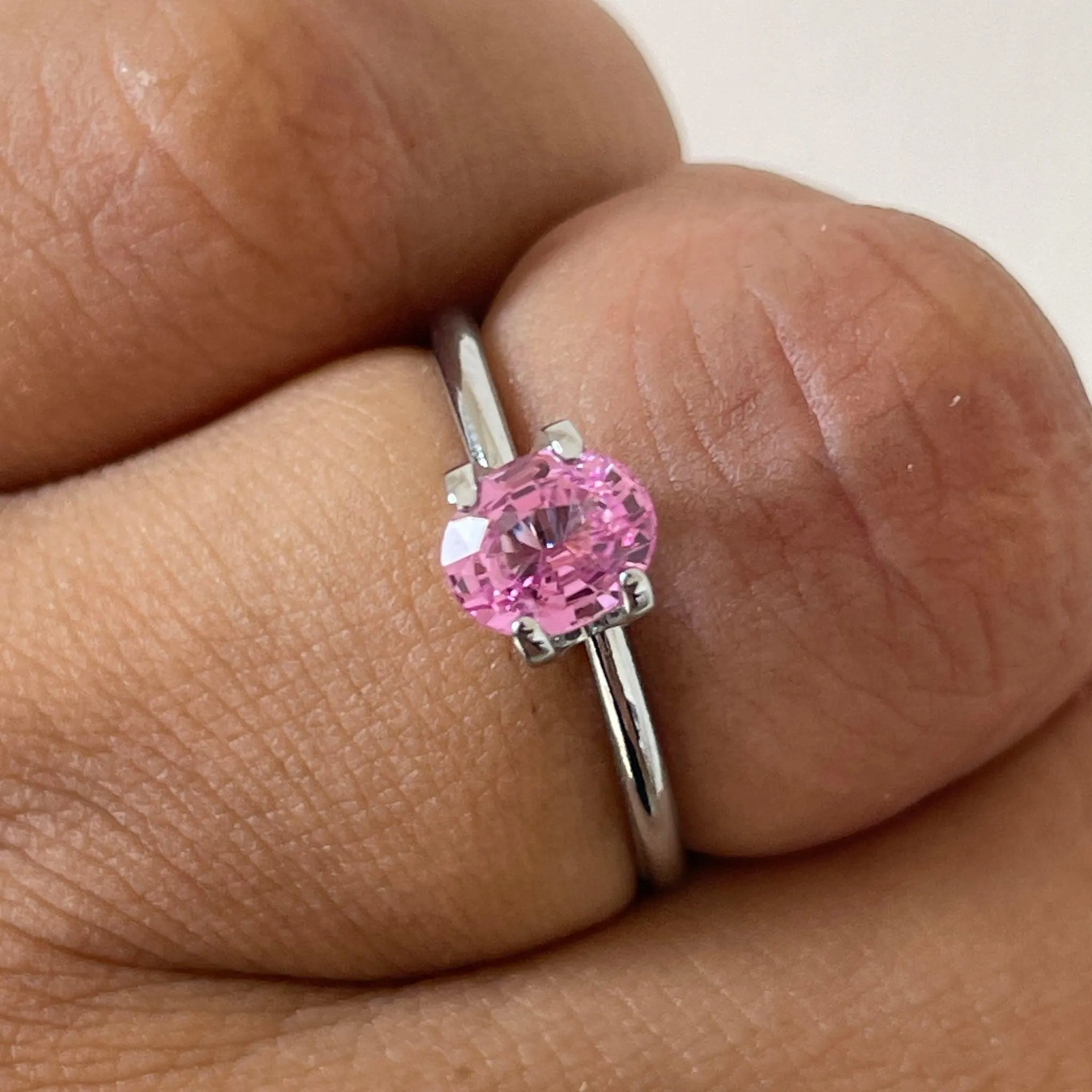 1.19 crt natural Pink Sapphire, Natural Fuchsia Pink Sapphire
