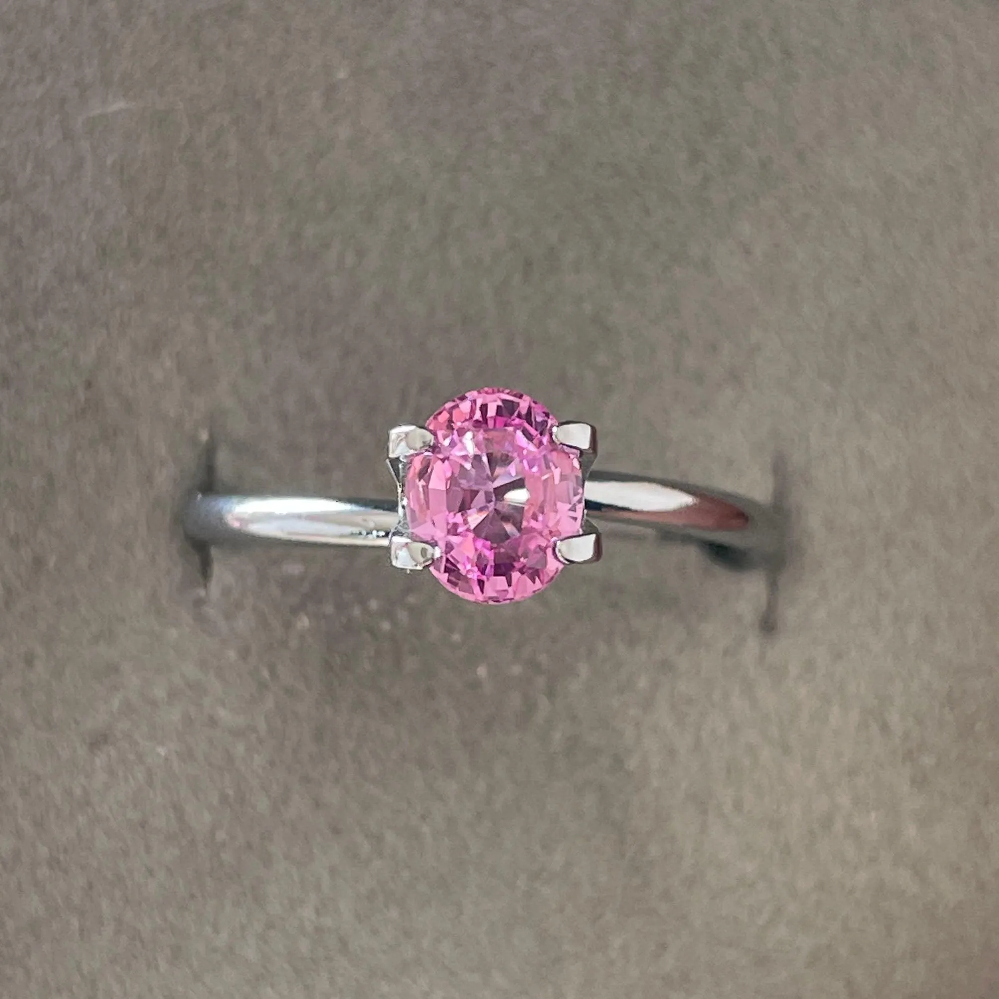 1.19 crt natural Pink Sapphire, Natural Fuchsia Pink Sapphire