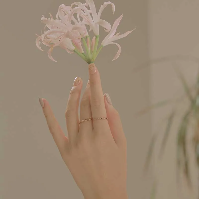 [14K Gold] Love Cut Ring