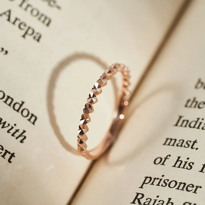 [14K Gold] Love Cut Ring