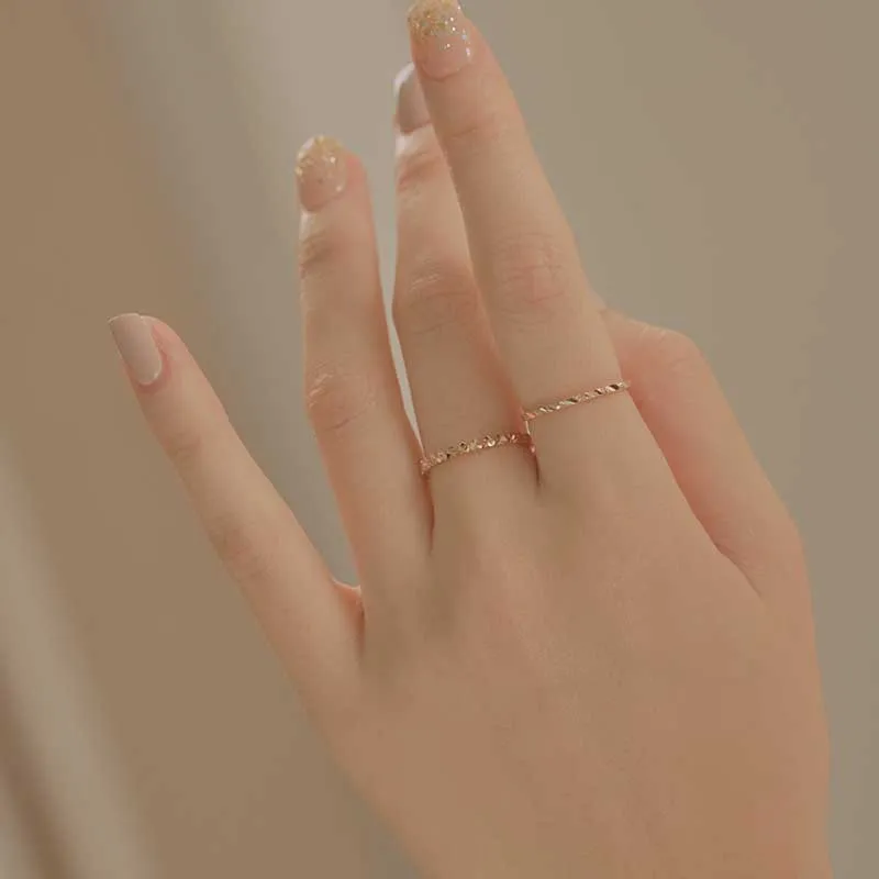 [14K Gold] Love Cut Ring
