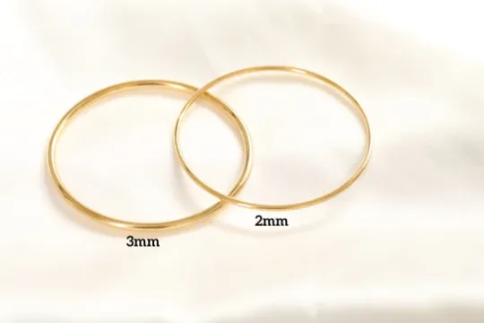18K Gold-Filled Bangle Bracelet