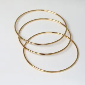 18K Gold-Filled Bangle Bracelet