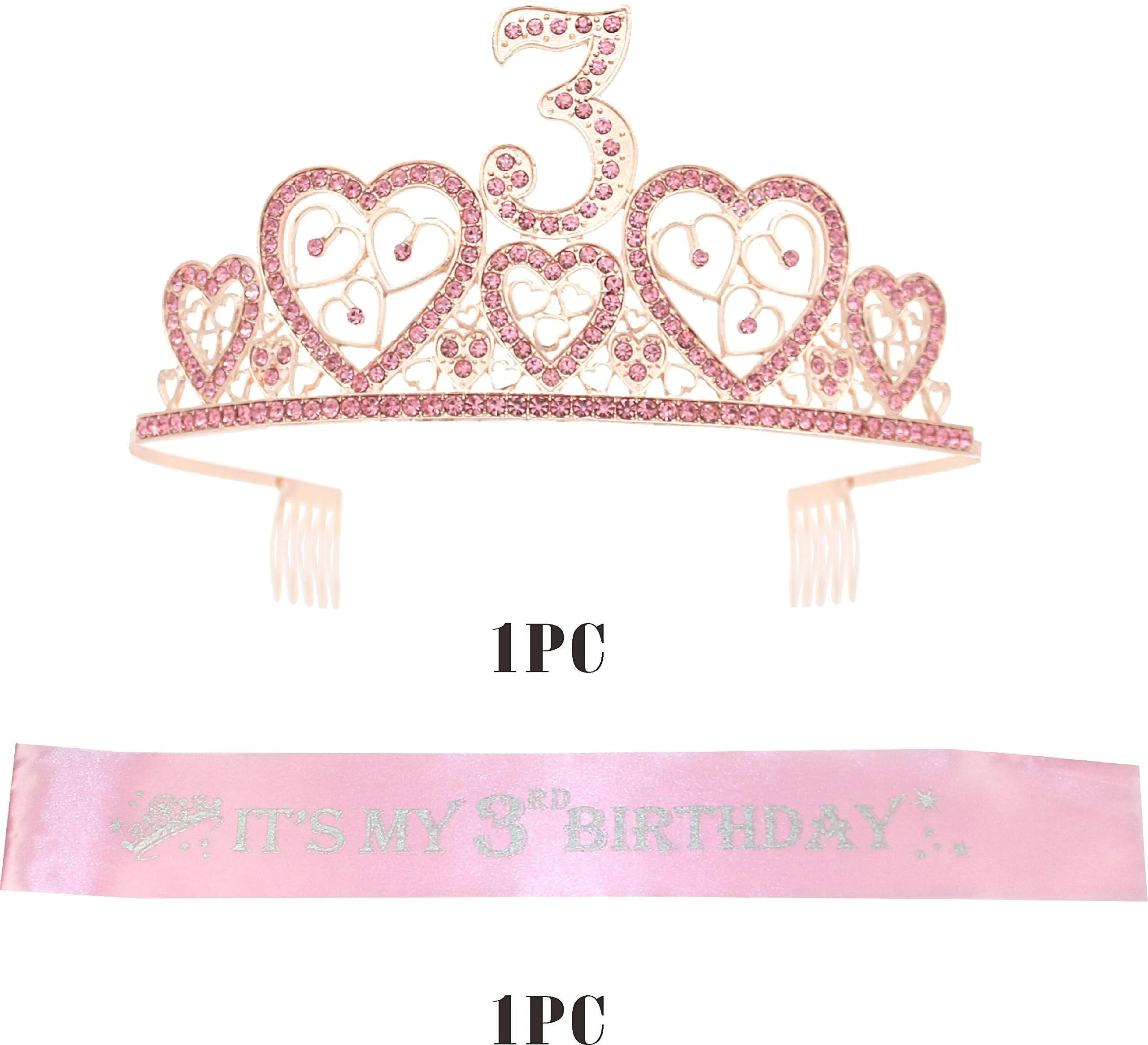 3rd Birthday Tiara,3 Birthday Tiara,3 Crown,3 Tiara,3 Birthday Tiara,3rd Birthday