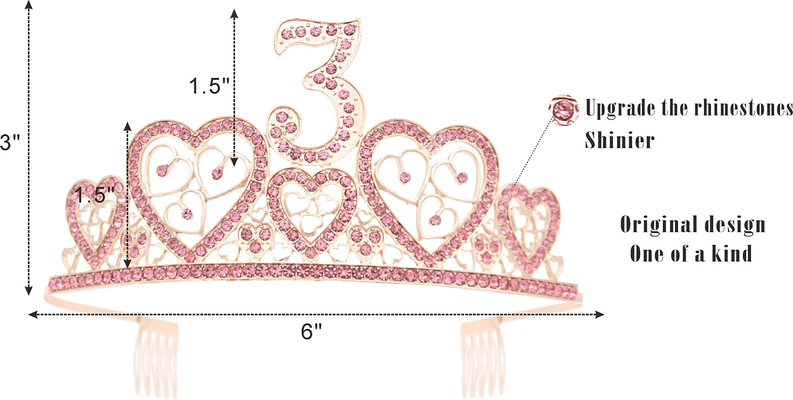 3rd Birthday Tiara,3 Birthday Tiara,3 Crown,3 Tiara,3 Birthday Tiara,3rd Birthday
