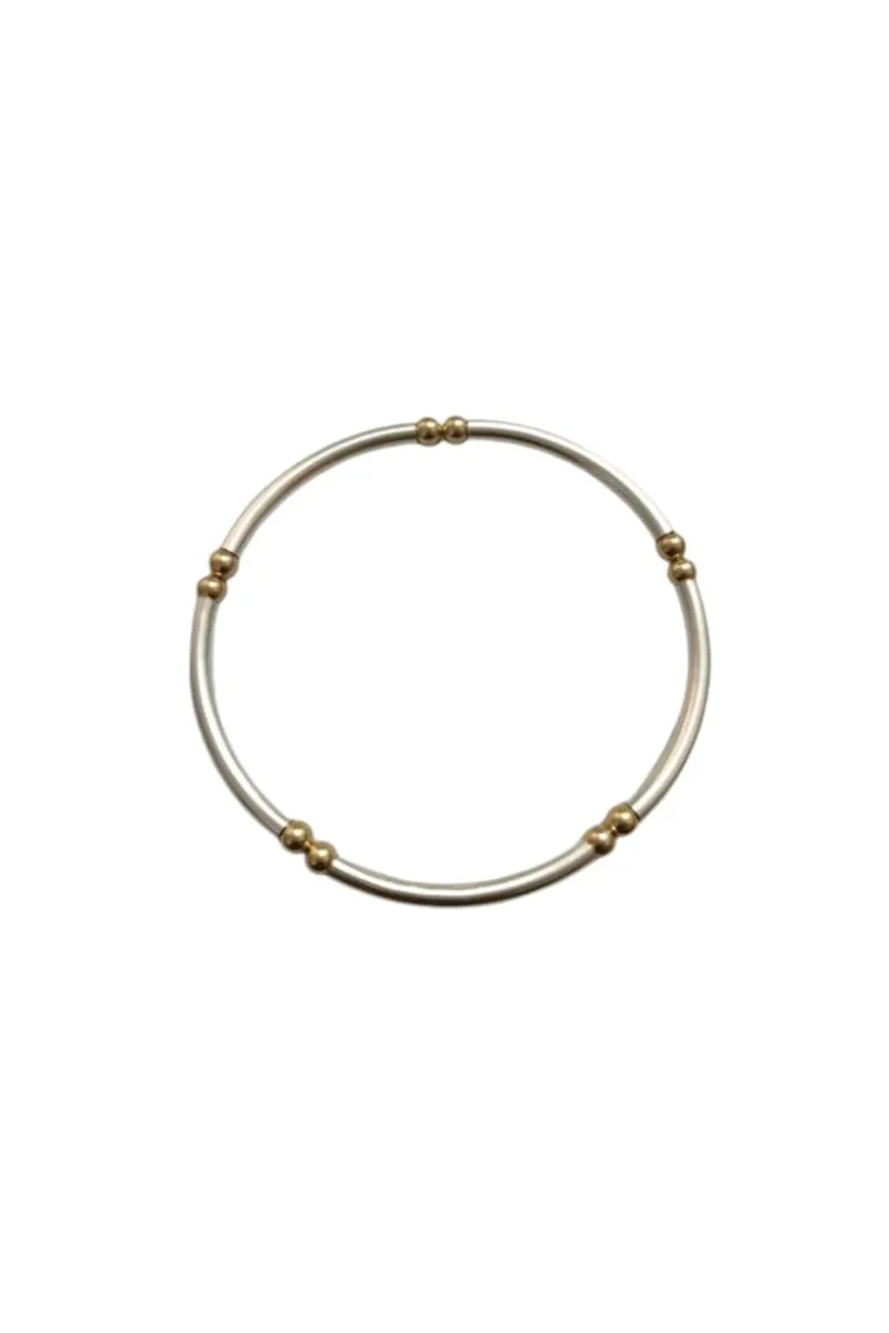 5 Tubes & Beads Bracelet By GA