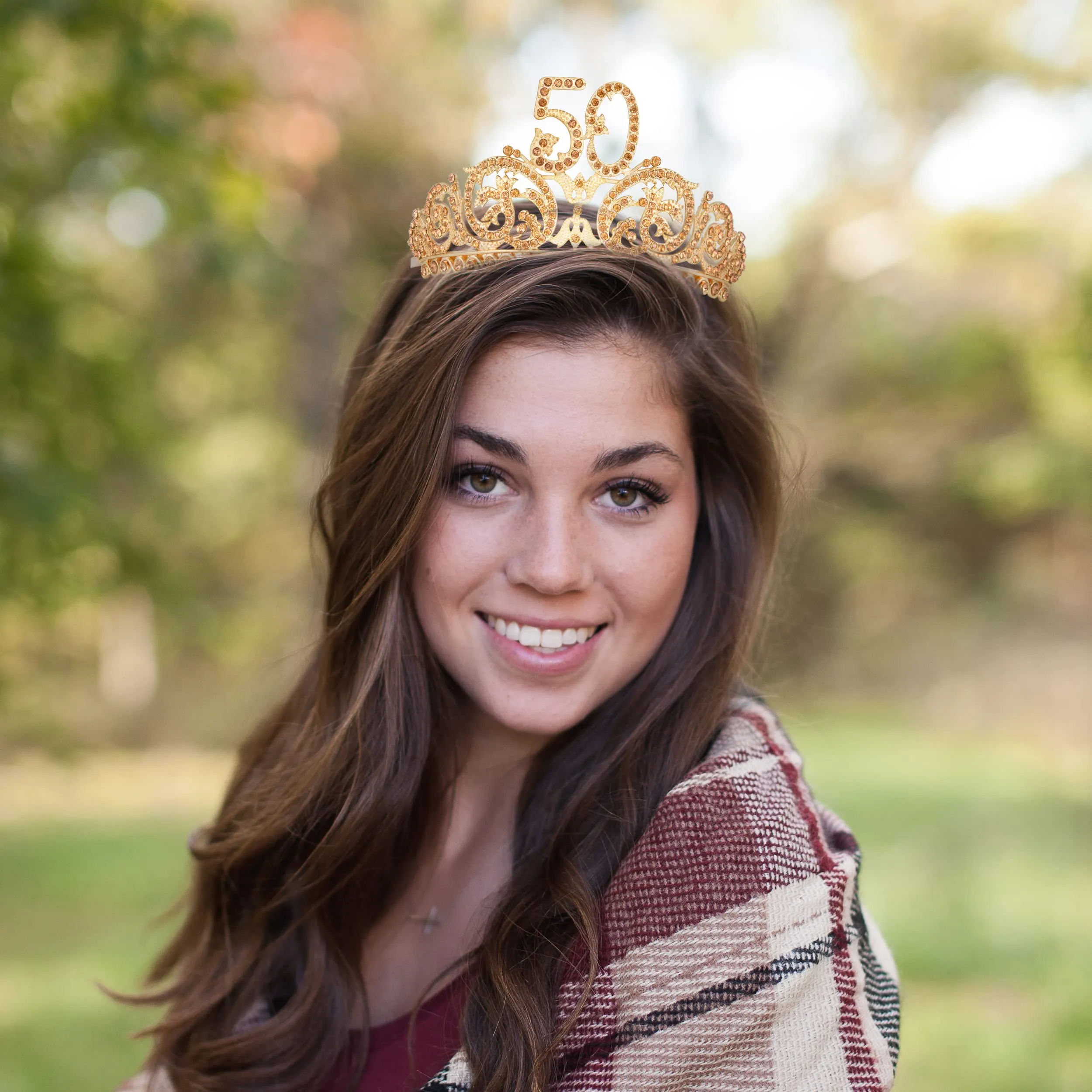 50th Birthday, 50th Birthday Decorations for Women, 50th Birthday Tiara, 50 Birthday