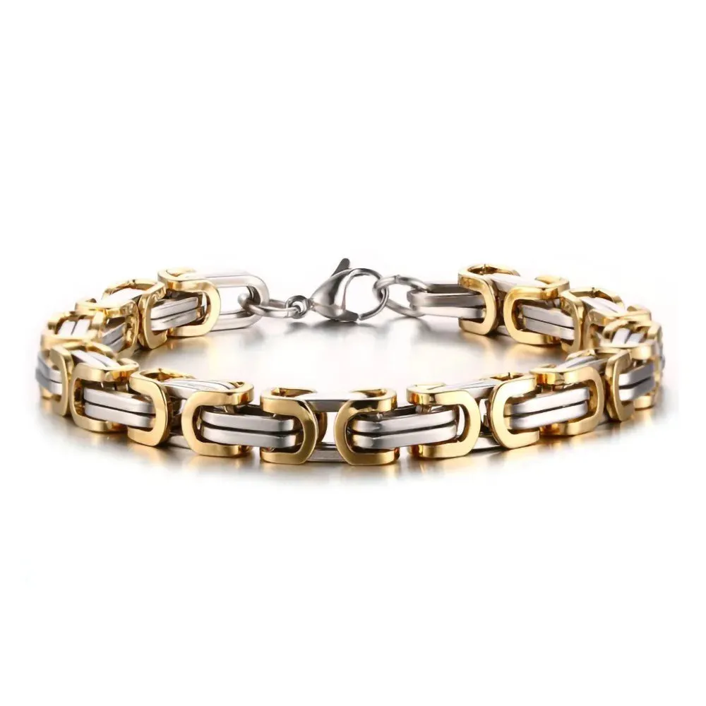 8MM Stainless Steel Chain Bracelet