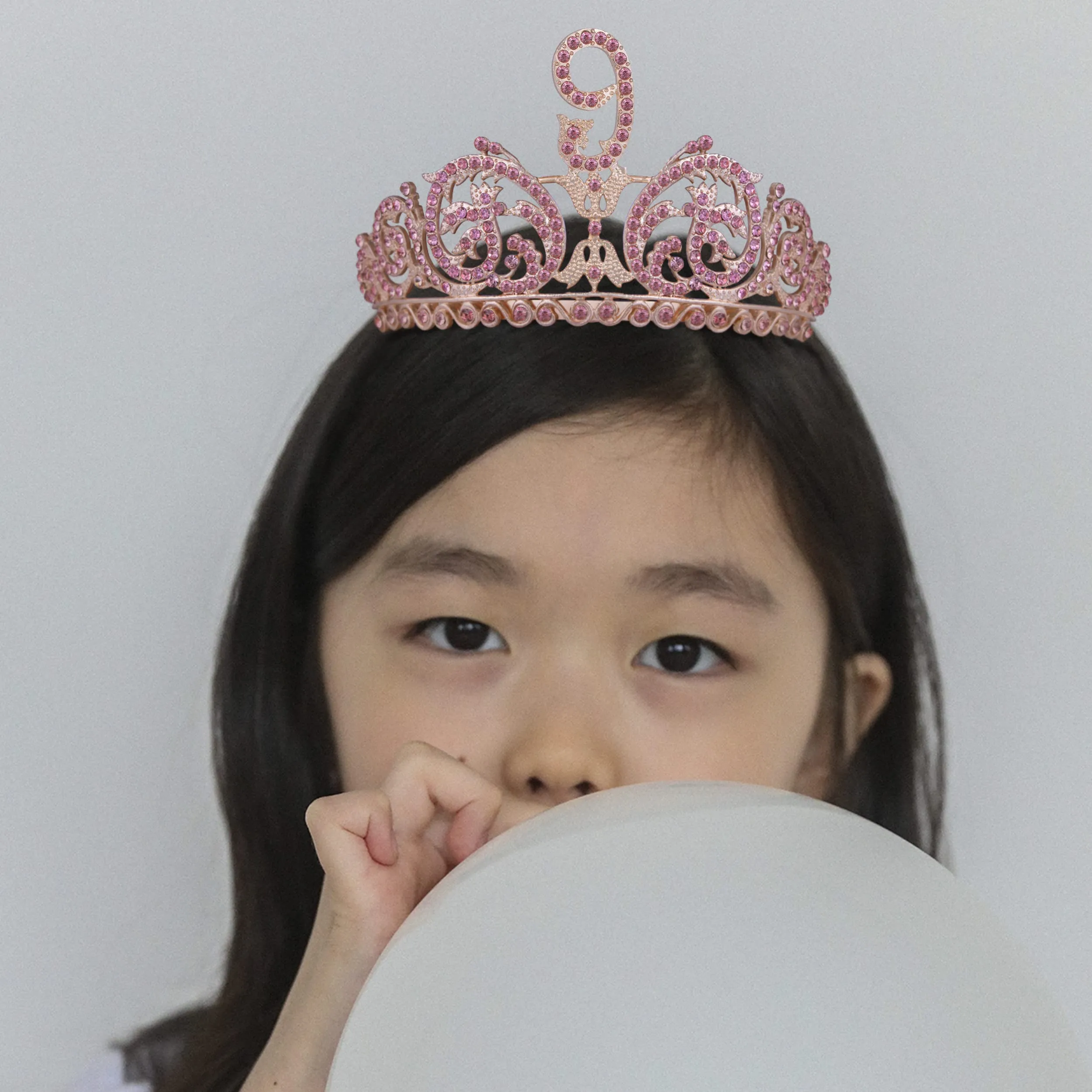 9th Birthday, 9th Birthday Decorations for Girls, 9th Birthday Crown,9th Birthday Gifts
