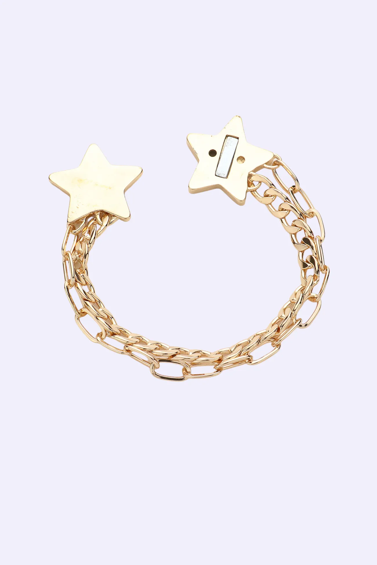 Abalone Star Accented Magnetic Bracelet