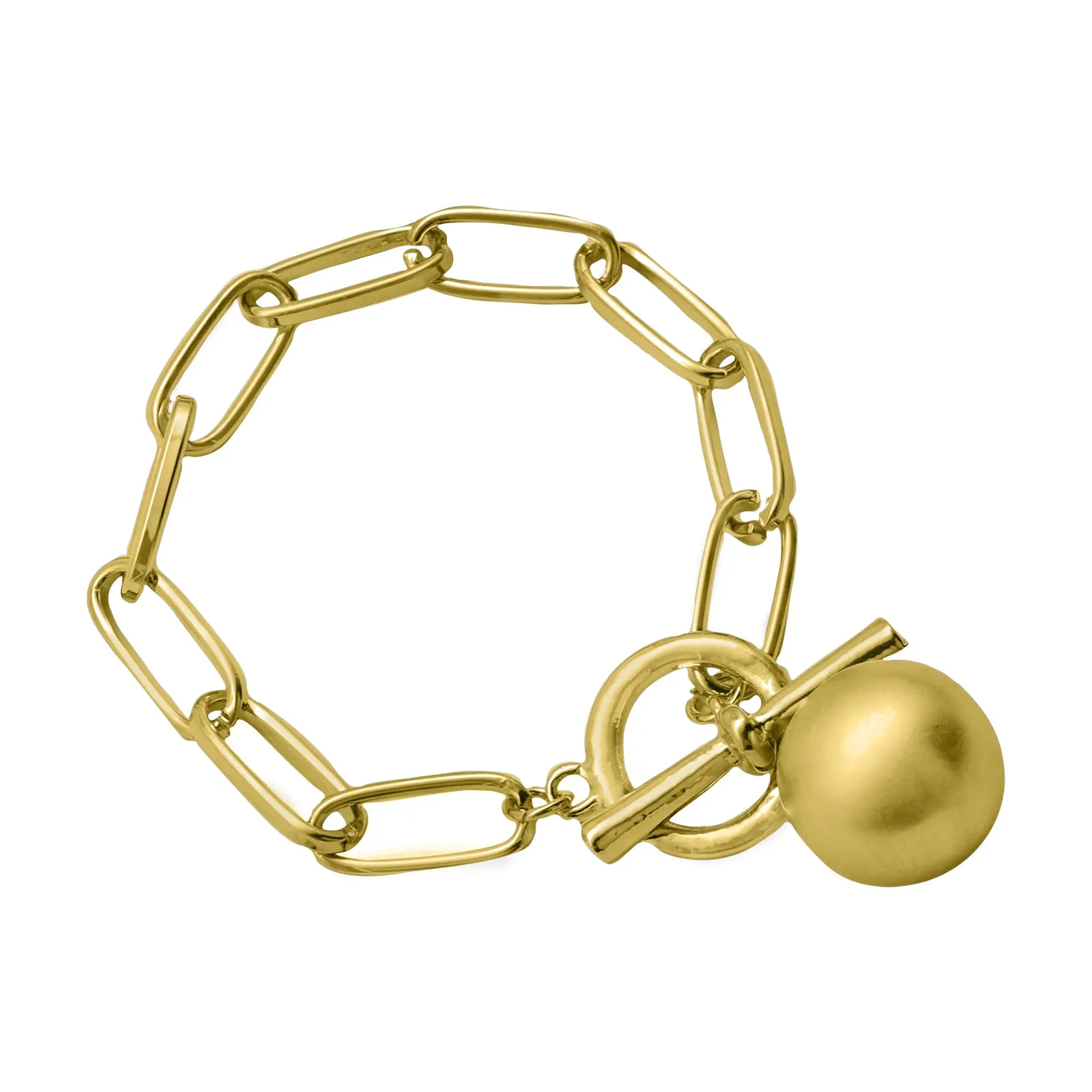 Adored Chain Link Gold Bracelet