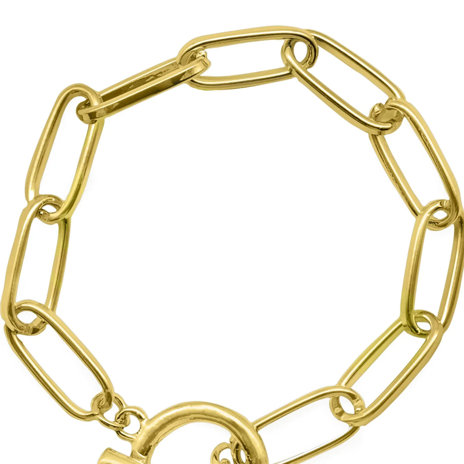 Adored Chain Link Gold Bracelet