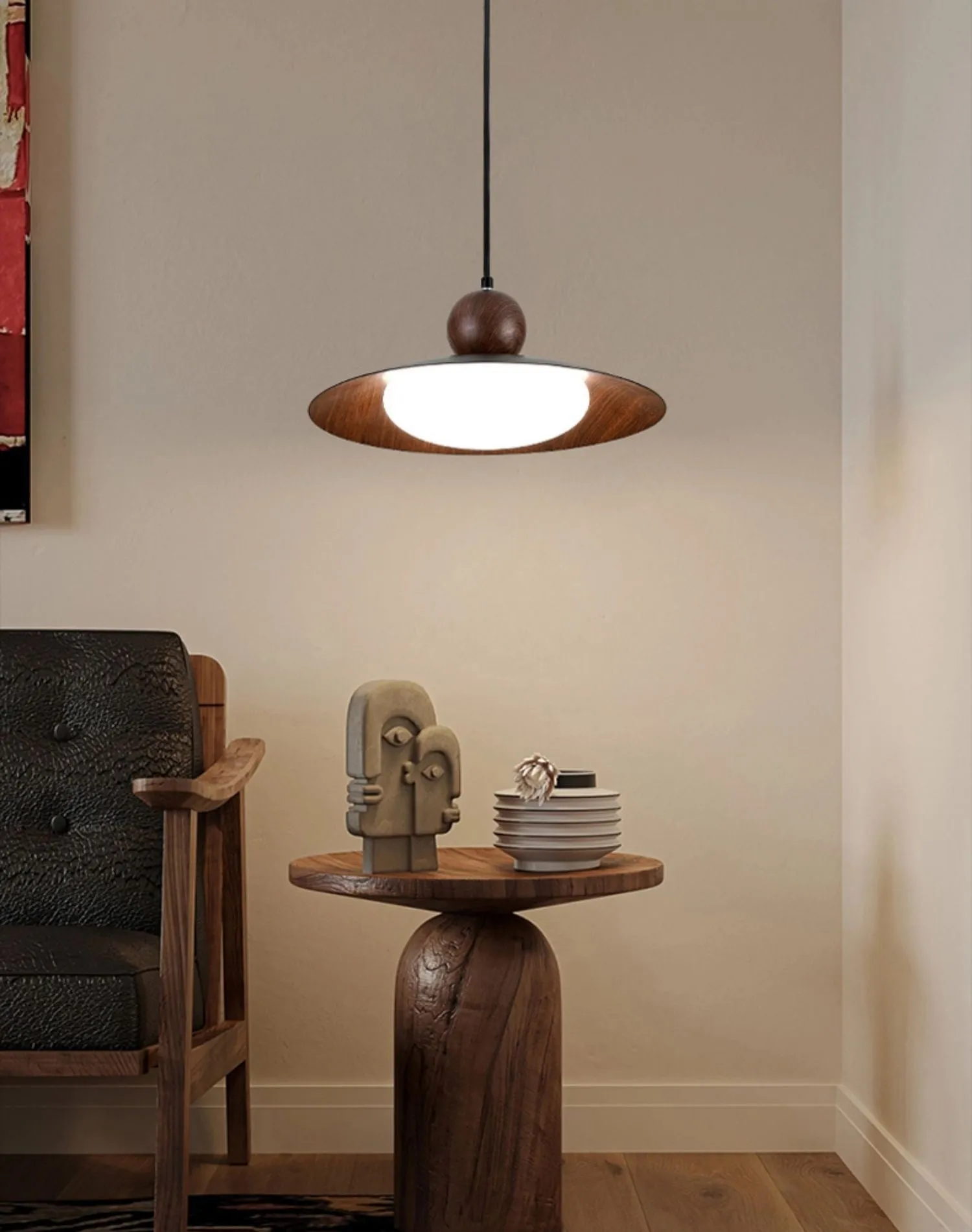 Alfvinor Scandinavian Pot-Lid Pendant Lamp