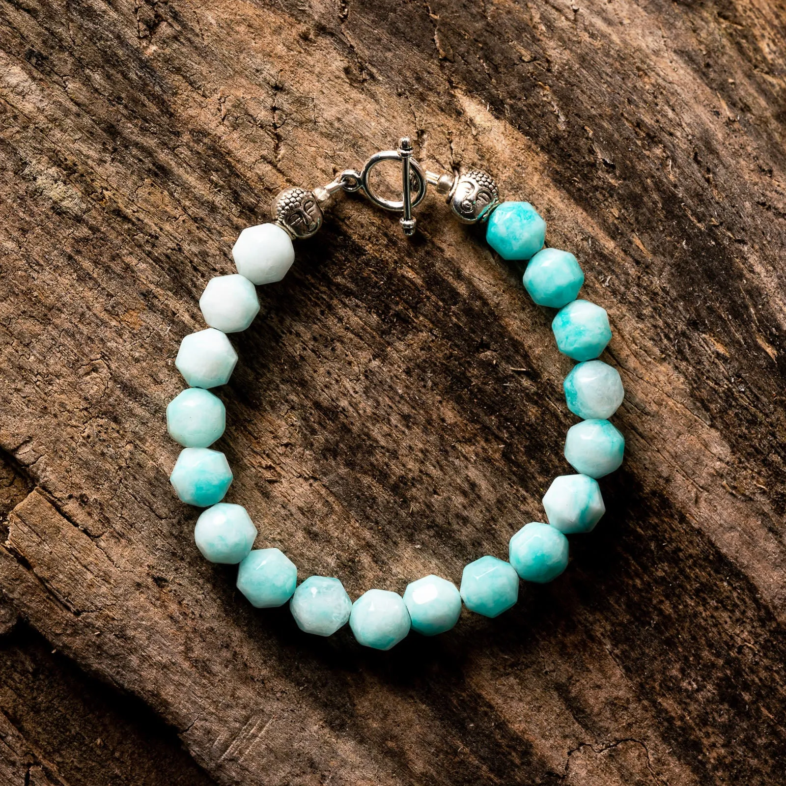 Amazonite Jade Natural Gemstone Bracelet