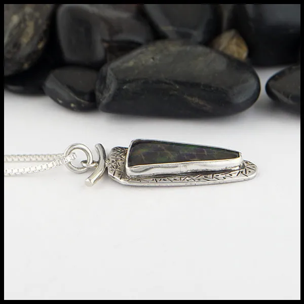 Ammolite Pendant