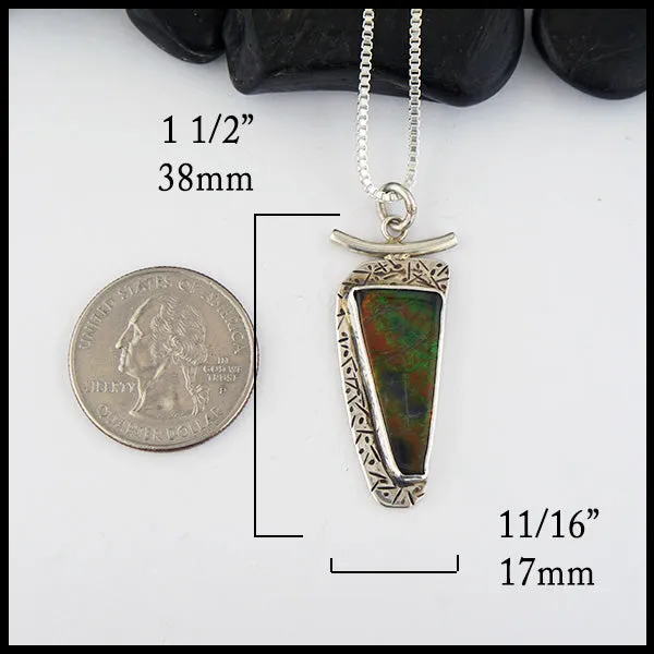 Ammolite Pendant