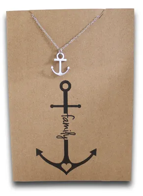 Anchor Pendant & Chain - Card 310