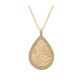 Anna Beck Gold Teardrop Necklace