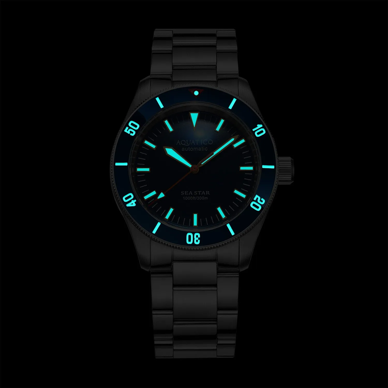 Aquatico Sea Star V2 Green Ceramic Bezel