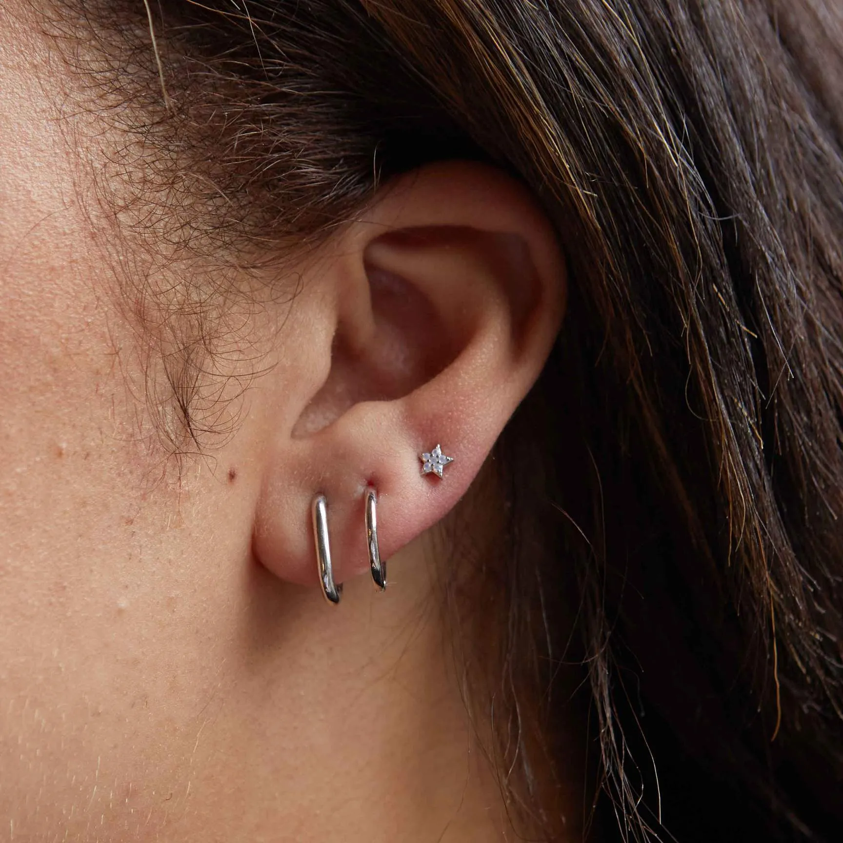 Astrid & Miyu -Mystic Star Stud Earrings- Silver