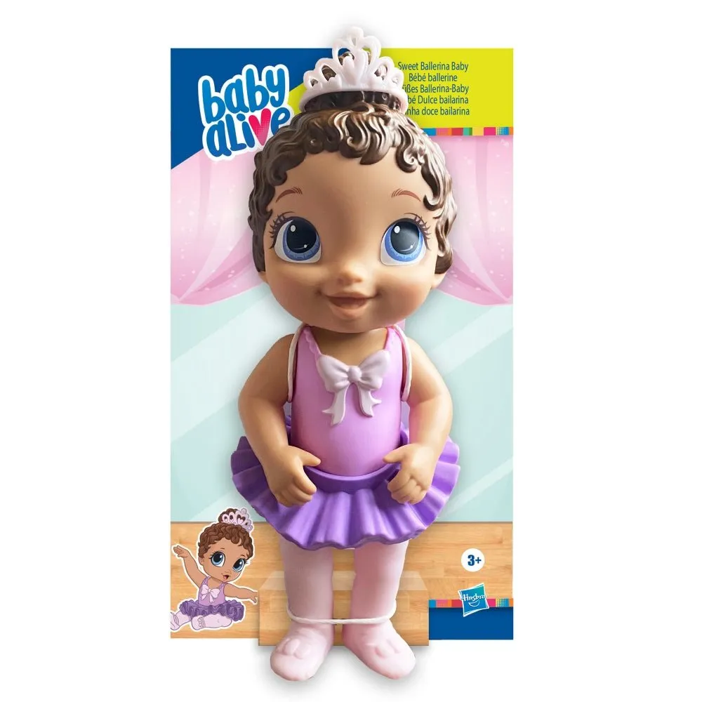 Baby Alive Sweet Ballerina Baby Doll 10.5 inch|Limited QTY Available