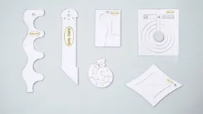 Baby Lock 1/4" Acrylic Ruler Set- For High Shank and Long Arm