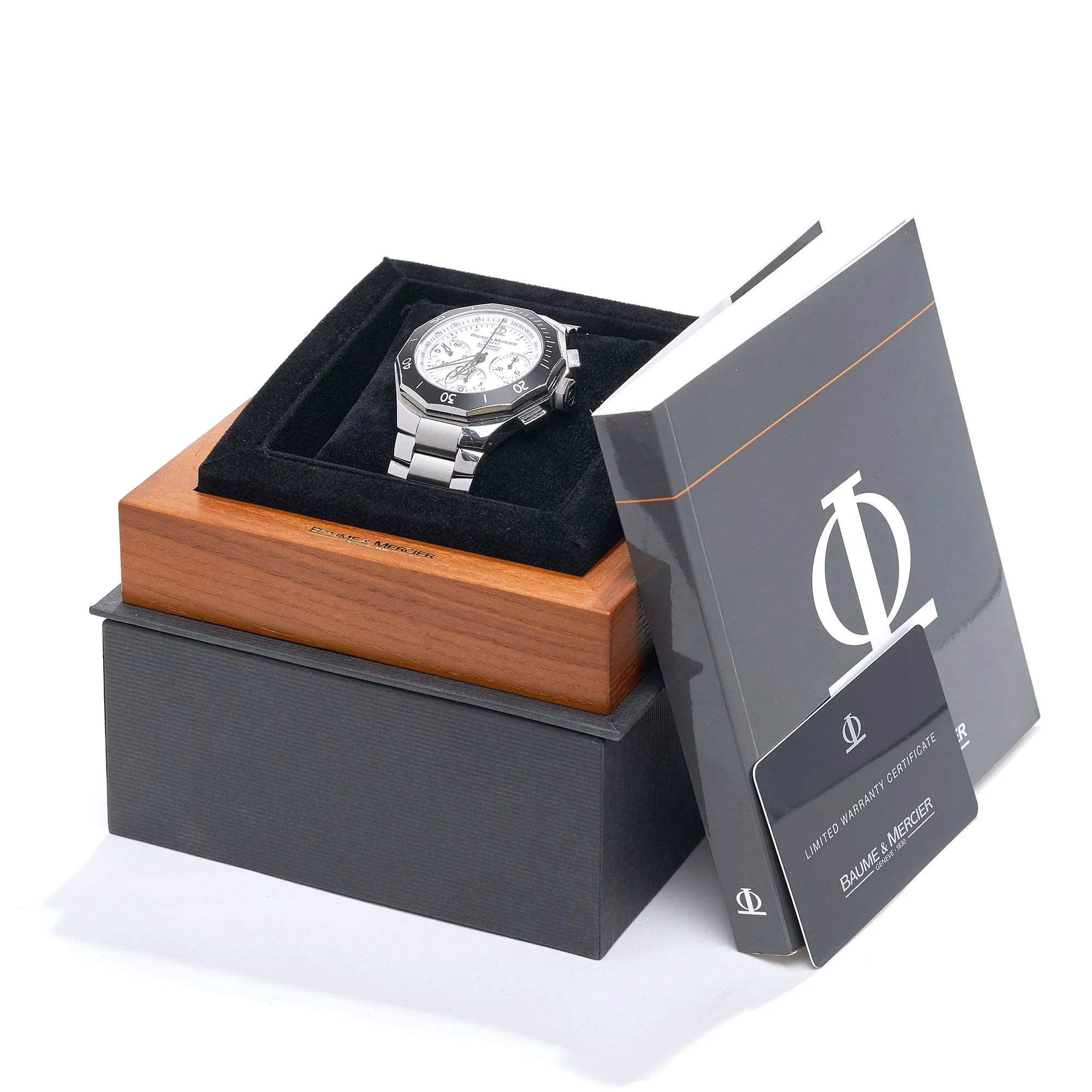 Baume & Mercier Riviera Chrono 43mm (ref. 65599, c. 2009)