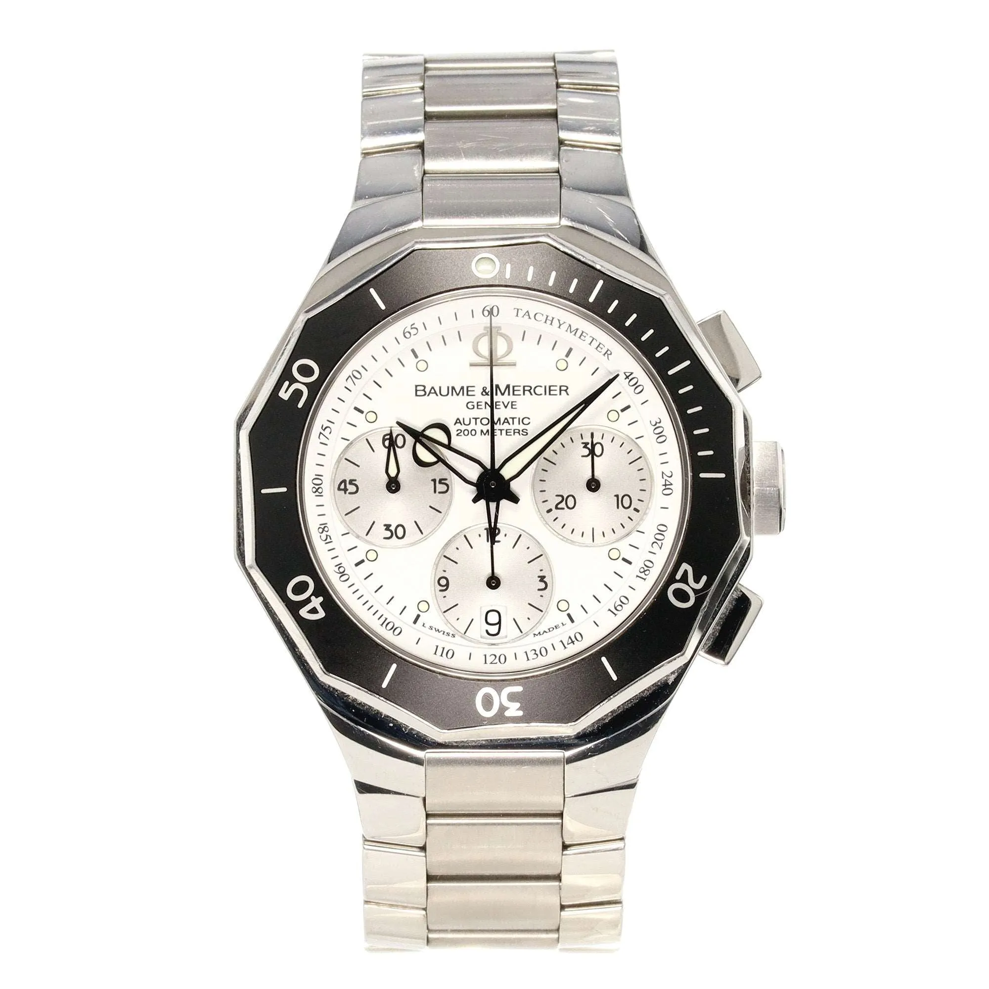 Baume & Mercier Riviera Chrono 43mm (ref. 65599, c. 2009)