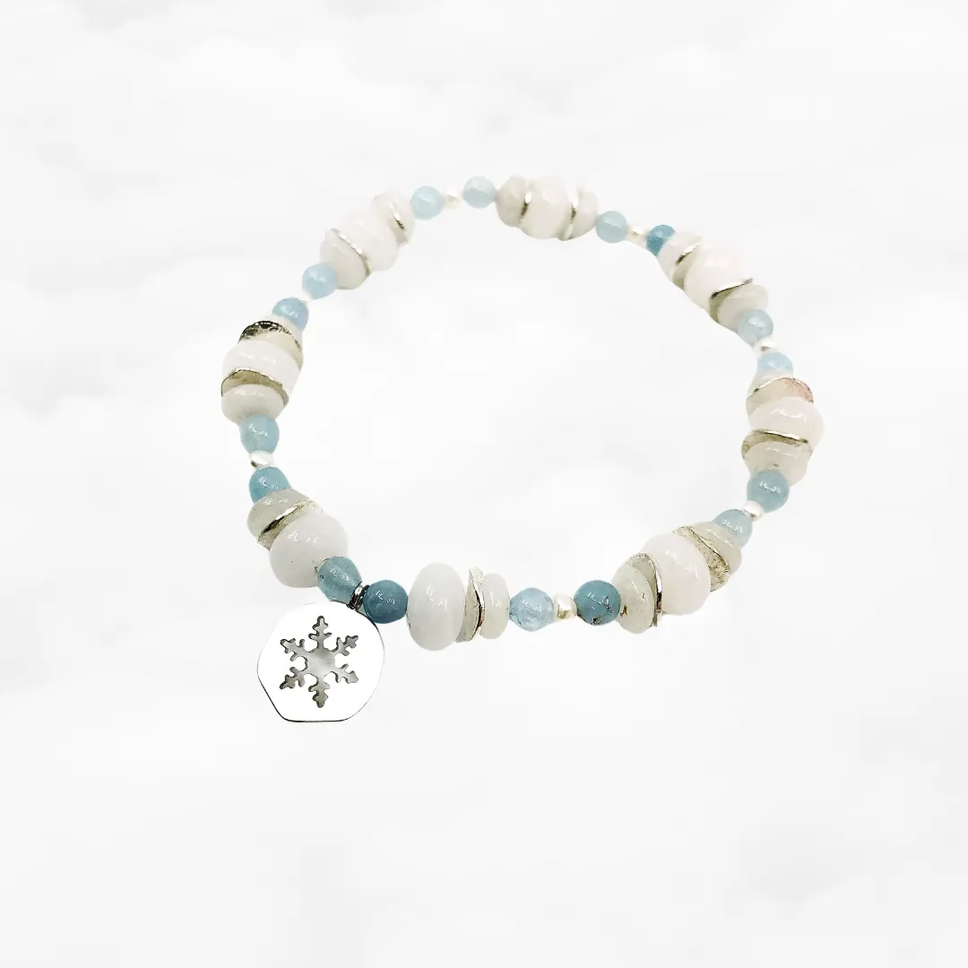 Beaded Snowflake Bracelet