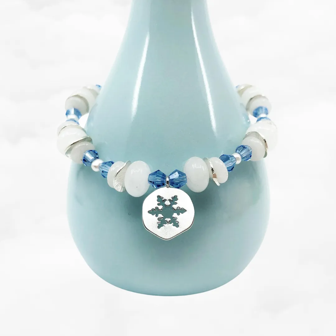 Beaded Snowflake Bracelet