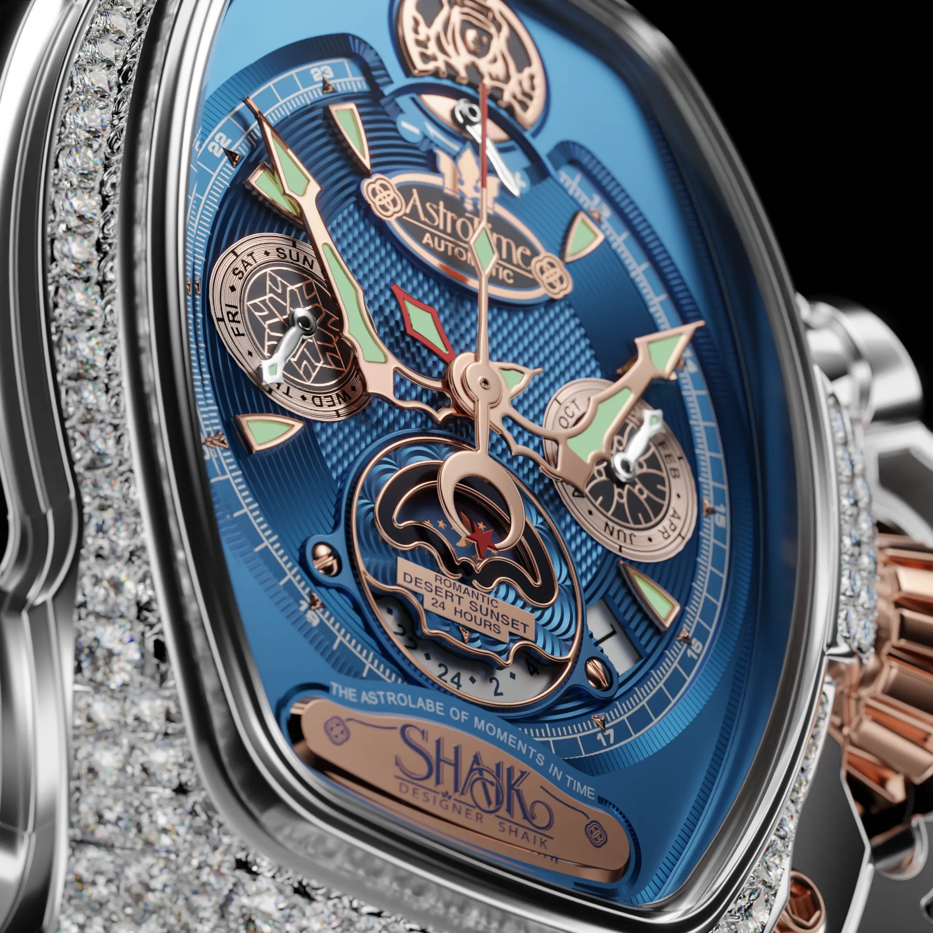 Bespoke Diamond Watch