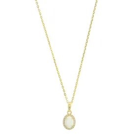 BLACKWATTLE OPAL GLOW PENDANT