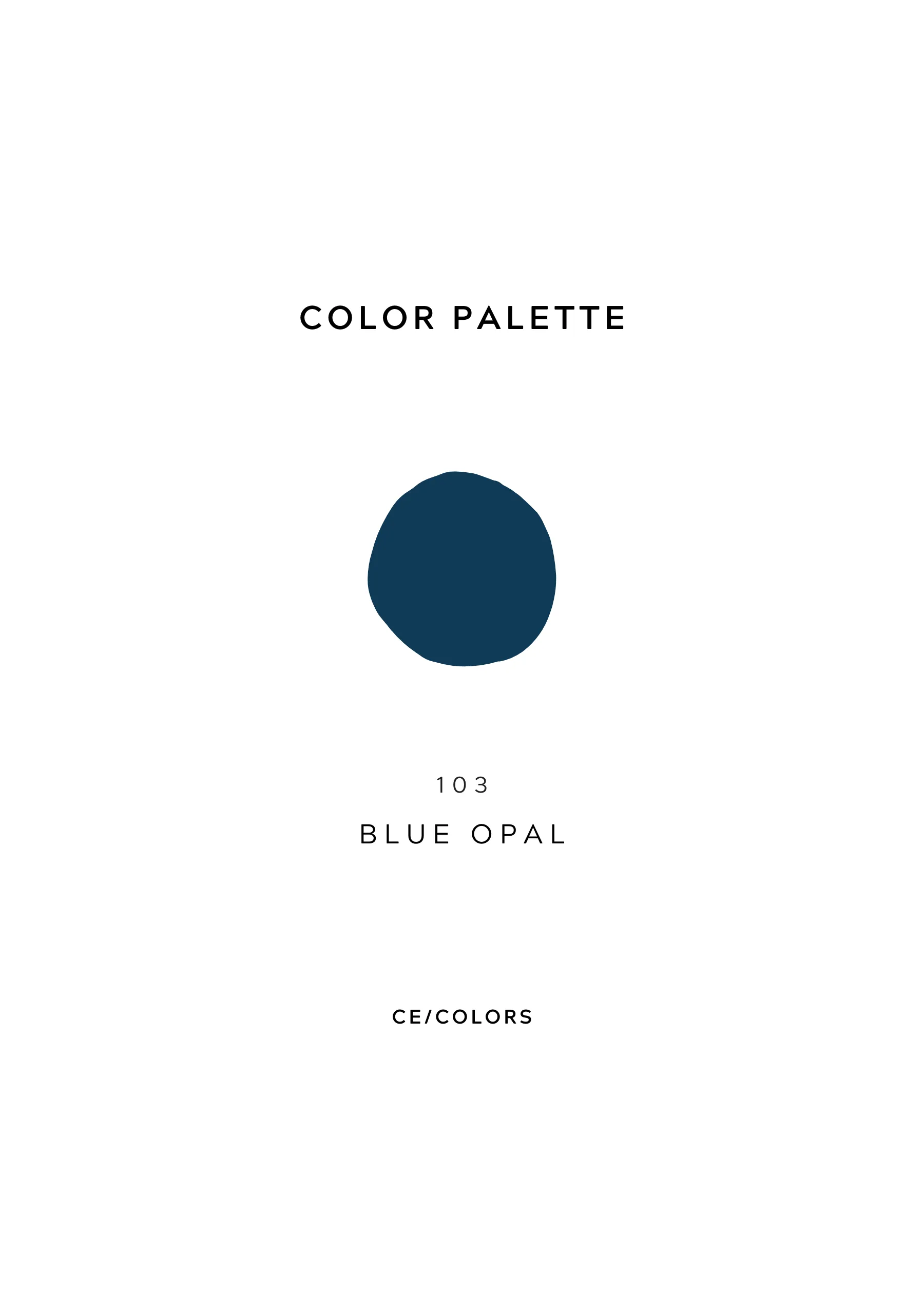 Blue Opal - Diamond Mini Solid