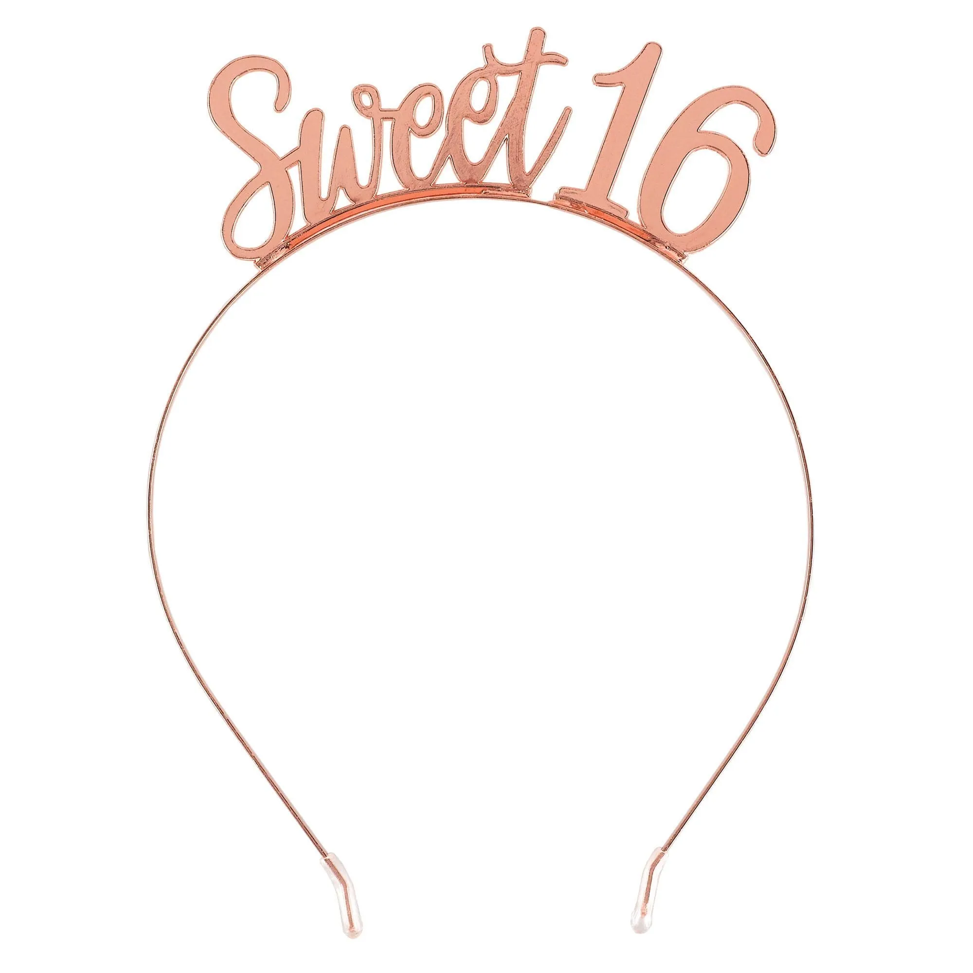 Blush Sweet 16th Metal Tiara Headband