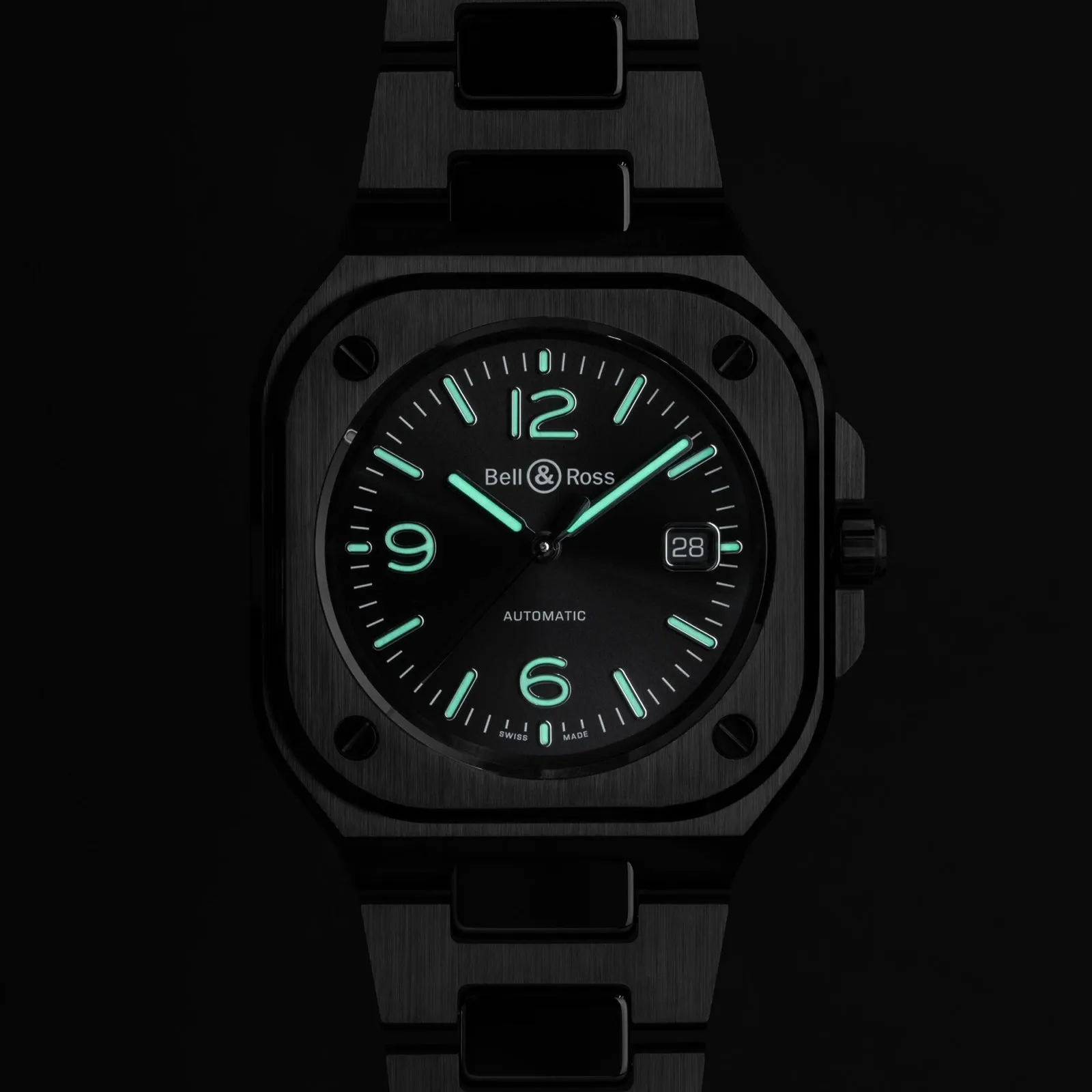 BR05 AUTO BLACK CERAMIC CERAMIC BRACELET