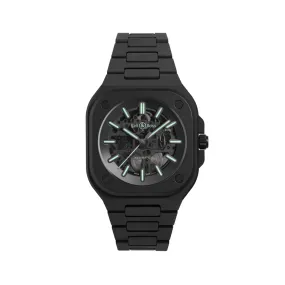 BR05 AUTO SK BL CERAMIQUE LTD CERAMIC BRACELET MICROBLASTED