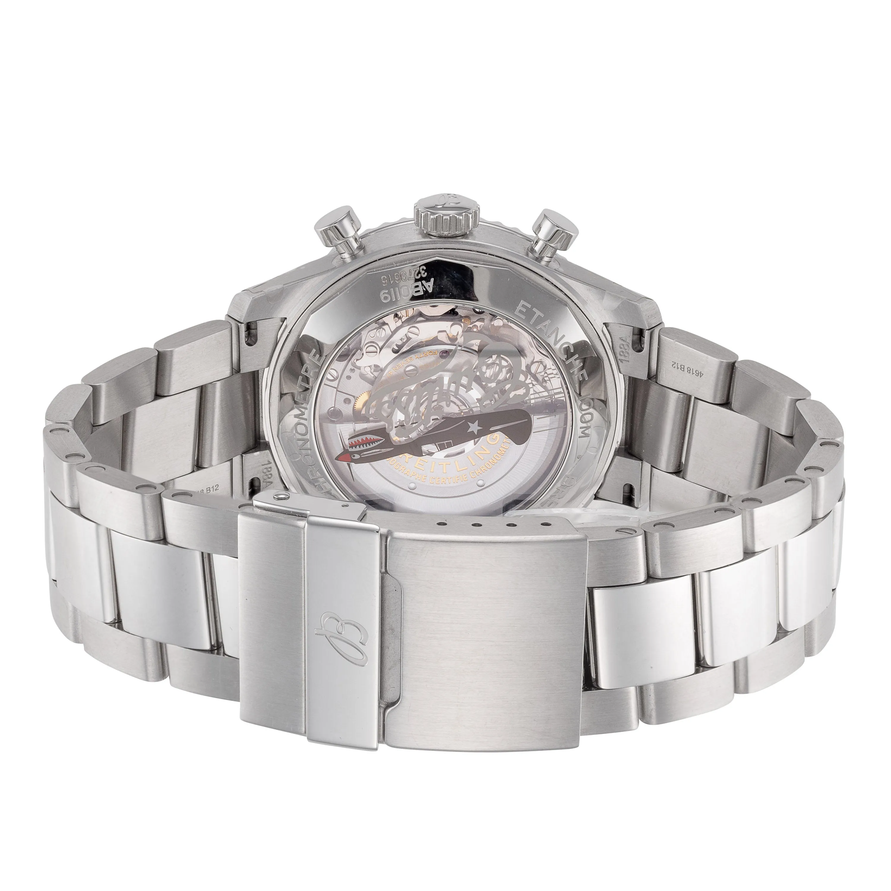Breitling Men's AB01192A1L1A1 Aviator 8 43mm Automatic Watch
