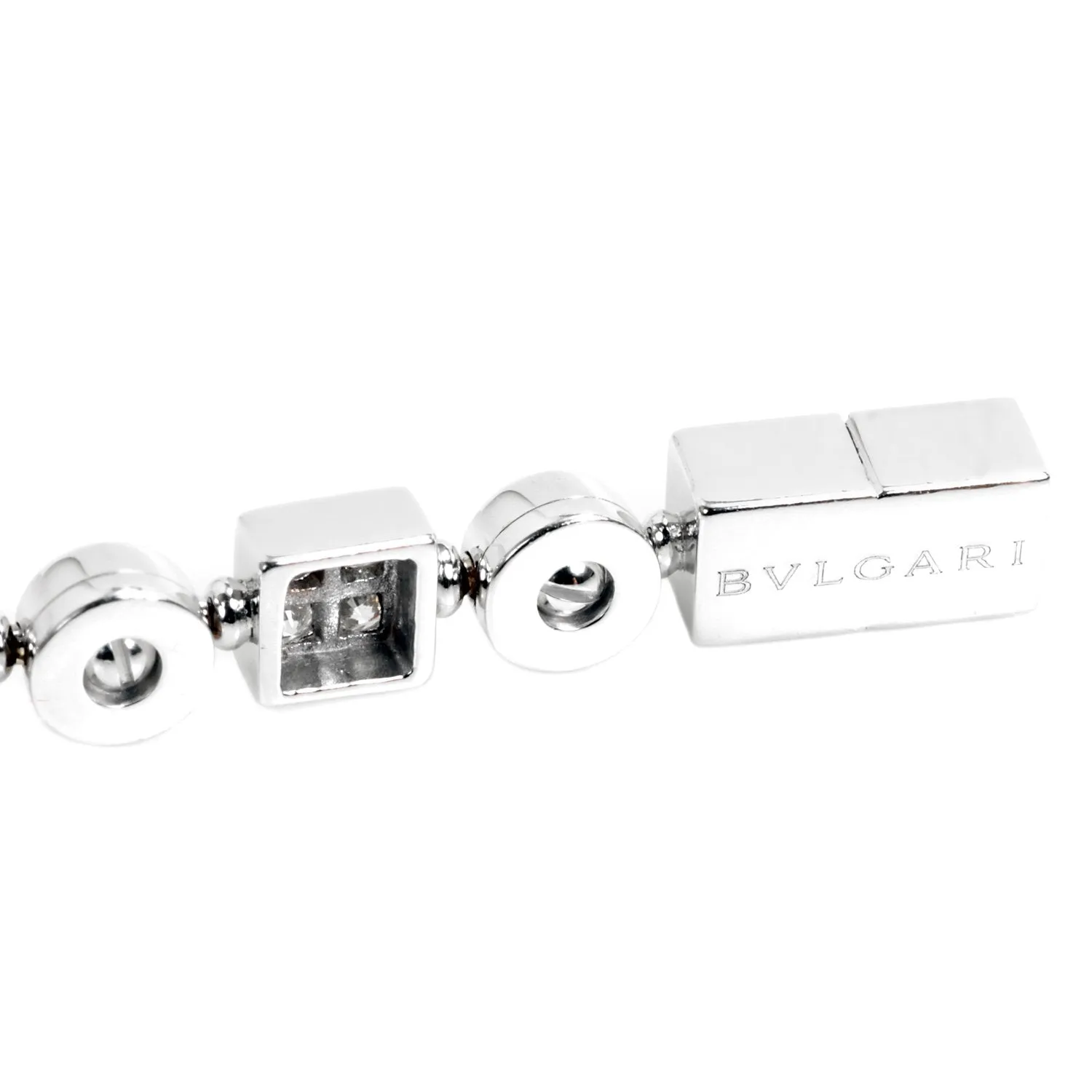 Bulgari Lucea Diamond Tennis White Gold Bracelet