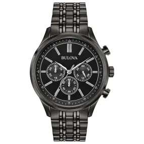 Bulova Men's Classic 45mm Quartz Watch Chronograph 98A217