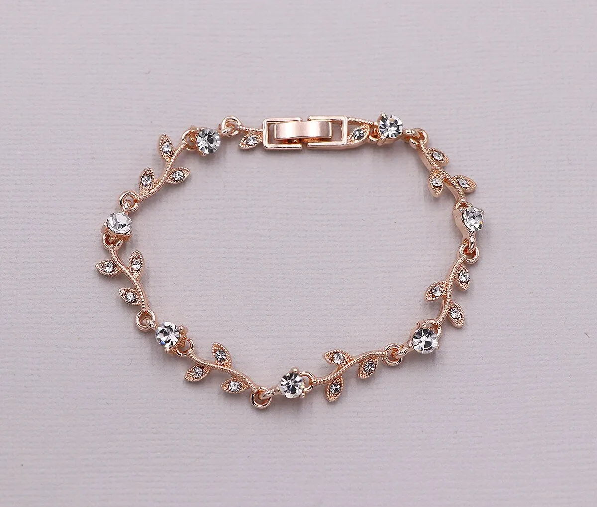 Carla Vine Crystal Bracelet