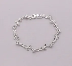 Carla Vine Crystal Bracelet