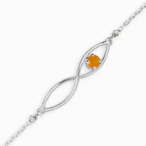 Carnelian Birthstone Bracelet