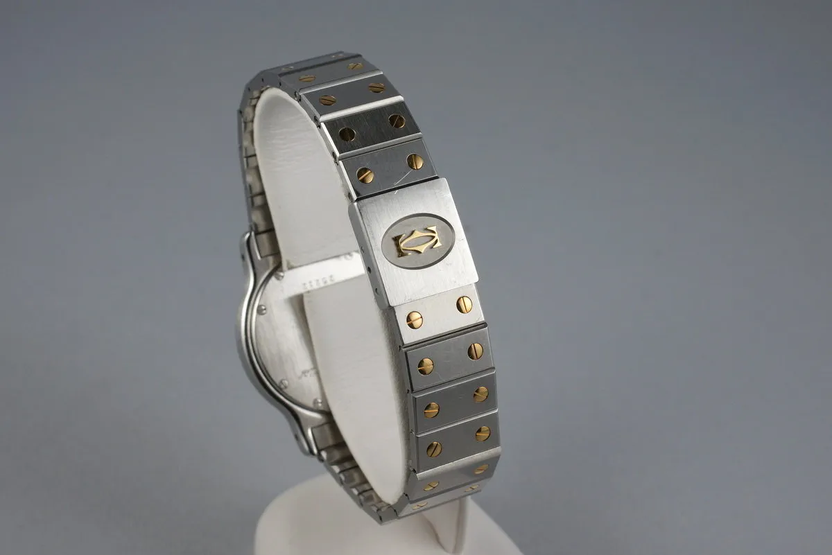 Cartier Ladies Quartz Two Tone Santos Octagon 187902