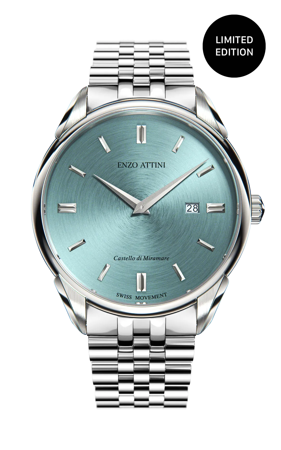 Castello di Miramare - President Bracelet / Swiss Movement.