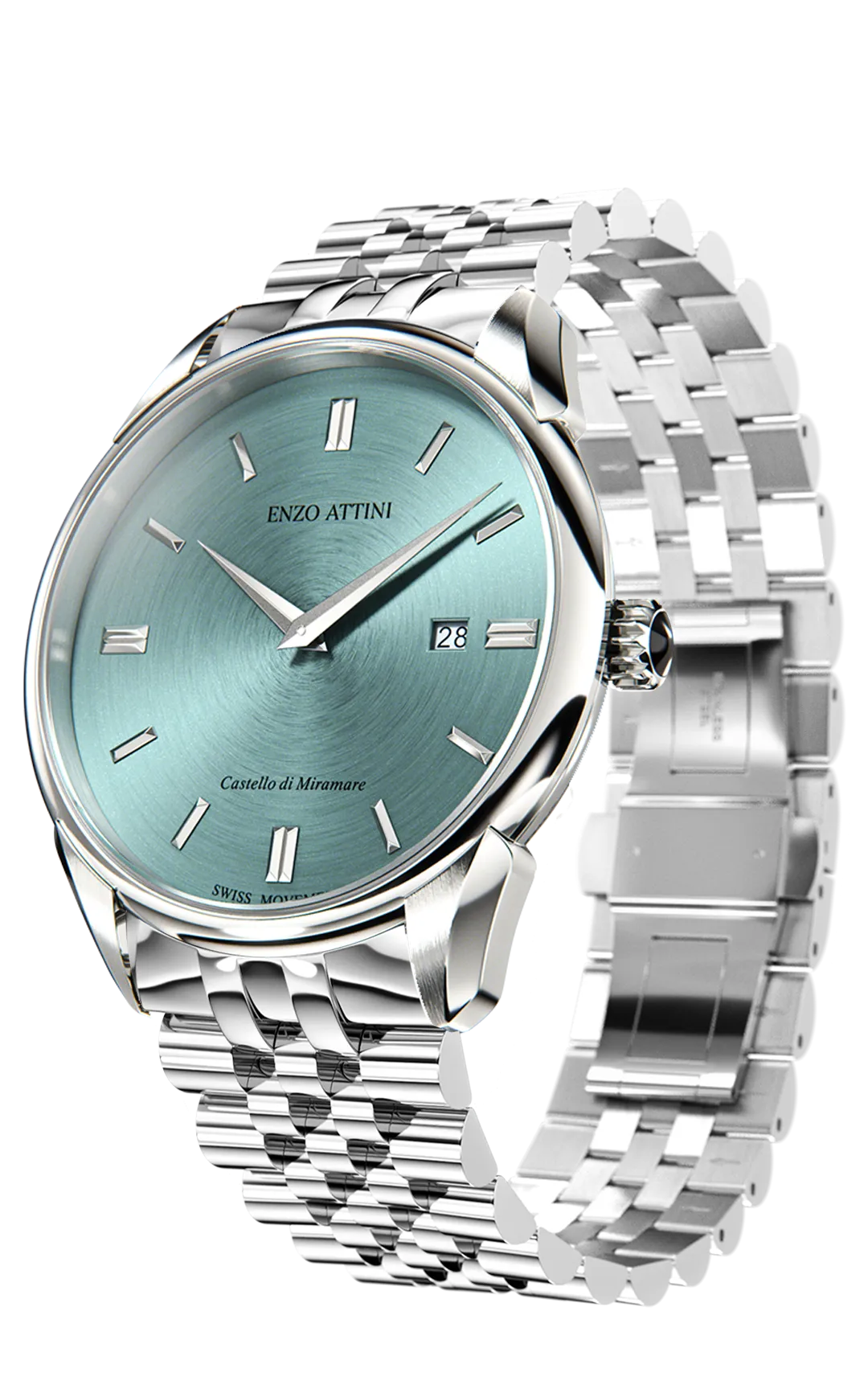 Castello di Miramare - President Bracelet / Swiss Movement.