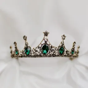 Cindy's Tiara in Green & Gray