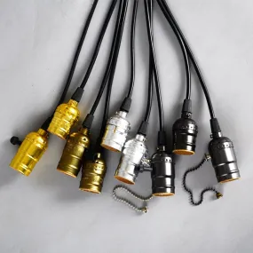 Classic Vintage E27 Bulb Holder Pendant Lamp