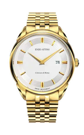 Colosseo di Roma - President Bracelet / Swiss Movement.